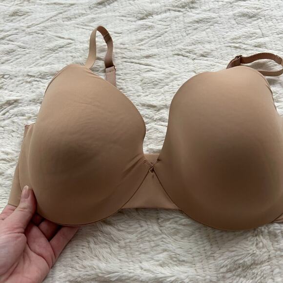 Soma Perfect Coverage Nude Bra 34DD - Picture 2 of 8